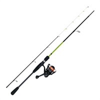 BEGINS FUNEKISU(SET)【ボート・船用2ピースキス竿と1号のPEライン付きスピニングリールのセット】(180)